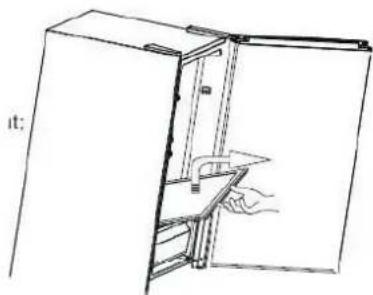 NEVIR NVR-5601CTNFI - Limpieza del estante de vidrio - 1