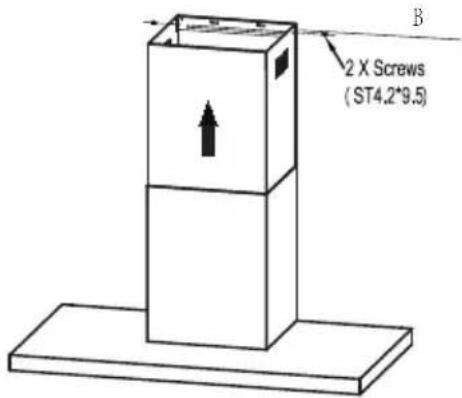 2 X Screws (ST4.2*9.5)