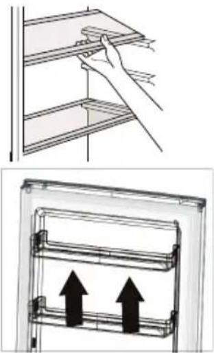 WINIA WRN-BH2545NPT - Desmontar el cajón inferior - 1