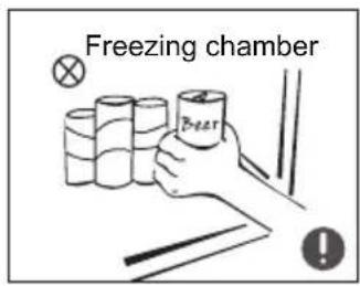 Freezing chamber Bear