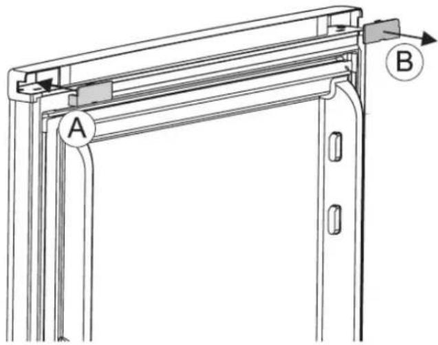 Becken ECO 170A+01 - Inversión de la posición de la puerta - 9