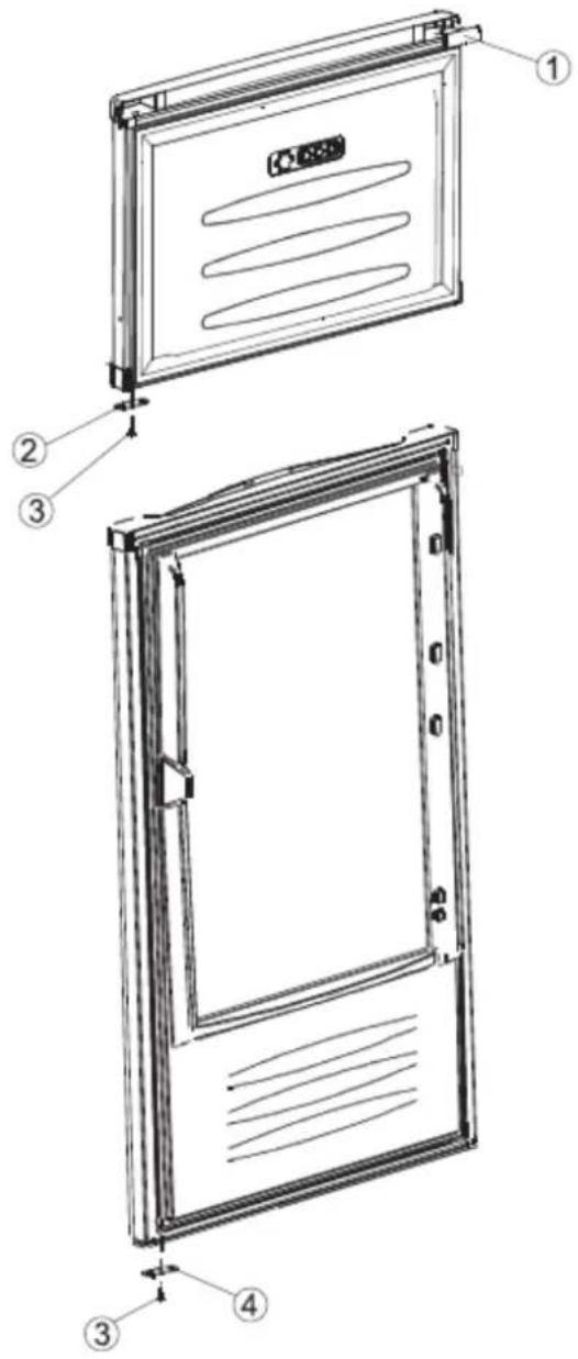 Becken ECO 290A+ - Inversión de la Posición de la Puerta - 10