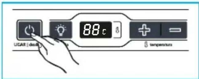 MIDEA BCA10P1 - - Ajuste de Temperatura - 2