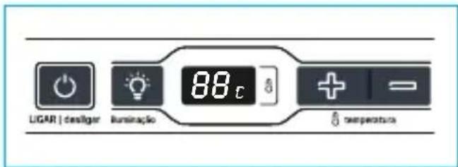 LIGAR | deslager luminação 88 c + - temperature