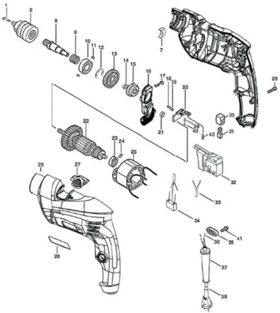 BLAUPUNKT ImpactForce-750 - DIAGRAMA ESQUEMATICO - 1