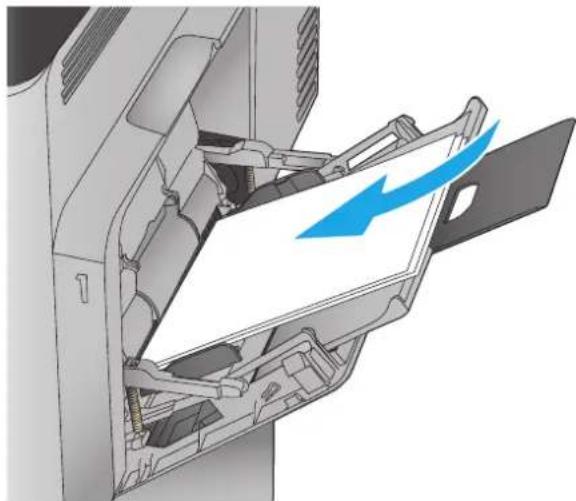 HP Color LaserJet Enterprise M680 - Carga de la bandeja 1 - 4
