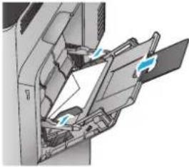 HP Color LaserJet Enterprise M680 - Carga de la bandeja 1 - 13
