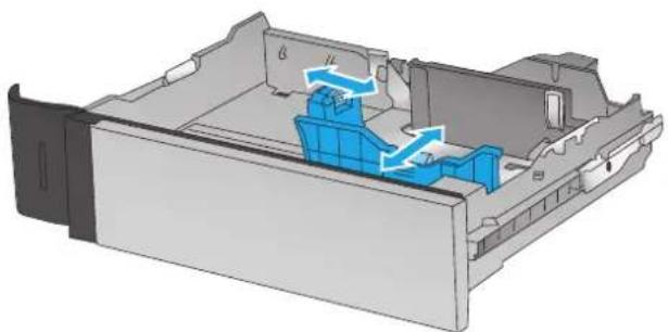 HP Color LaserJet Enterprise M680 - Carga de la bandeja 2 y las bandejas para 500 hojas - 3