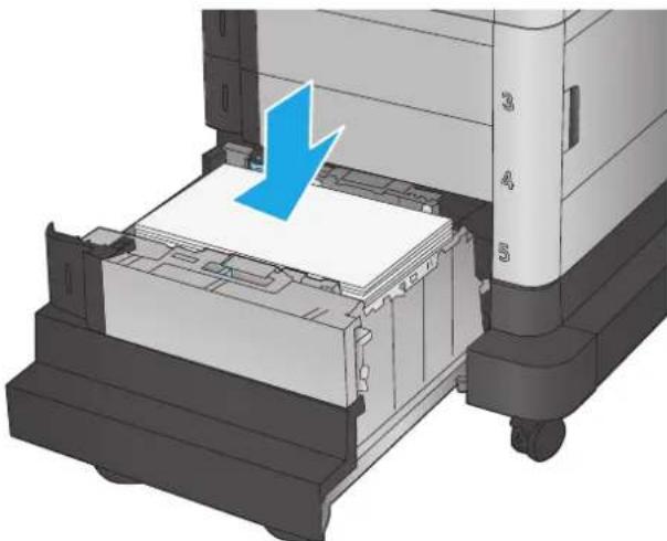 HP Color LaserJet Enterprise M680 - Carga de la bandeja de entrada de alta capacidad de 1.500 páginas de HP - 2