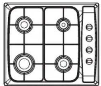 Meireles MG 4322 X - Para utilizar el compartimento eléctrico - 1