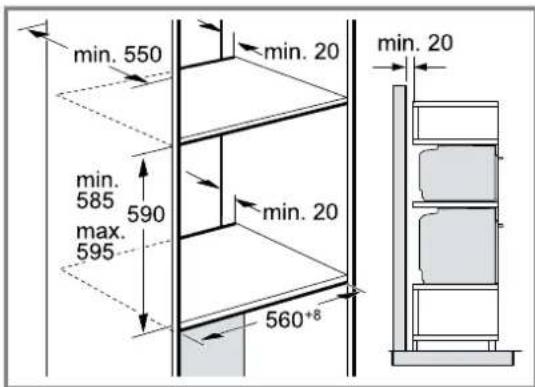 BALAY 3HB4821G2 - Instalar dos aparatos uno encima de otro - 1