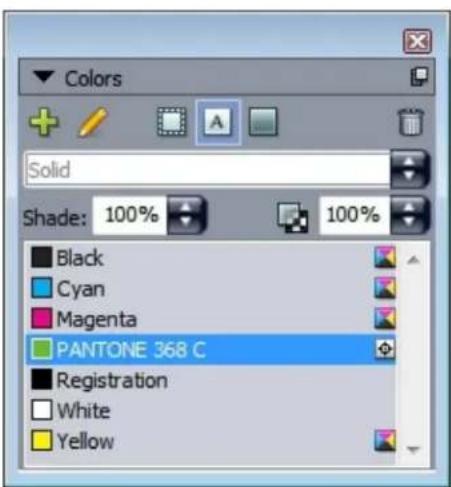 Colors Solid Shade: 100% 100% Black Cyan Magenta PANTONE 368 C Registration White Yellow