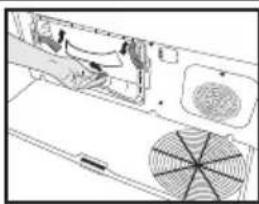 GRUNDIG GT75824FW - Cleaning the condenser - 2