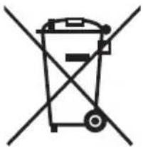 Symbol of a trash bin crossed out by two diagonal lines (no text or numbers present)