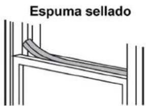 Espuma sellado