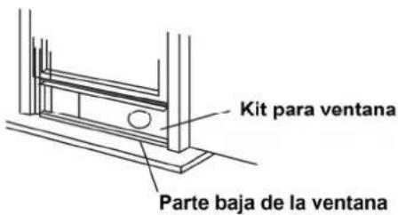 Kit para ventana Parte baja de la ventana