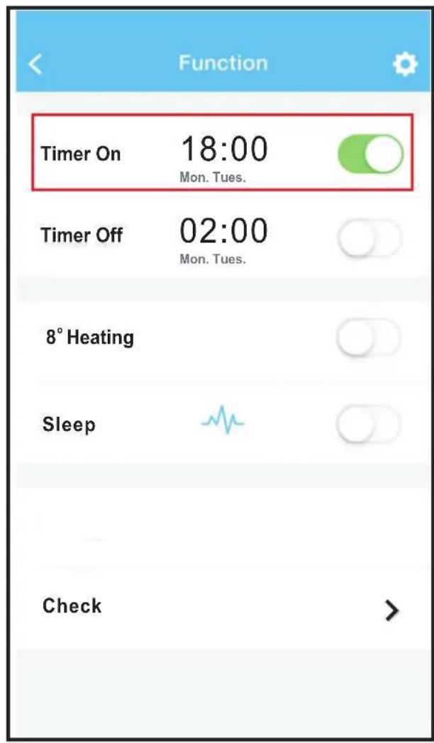 Meireles MAC 9 W - ■ Timer on/ Timer off - 1