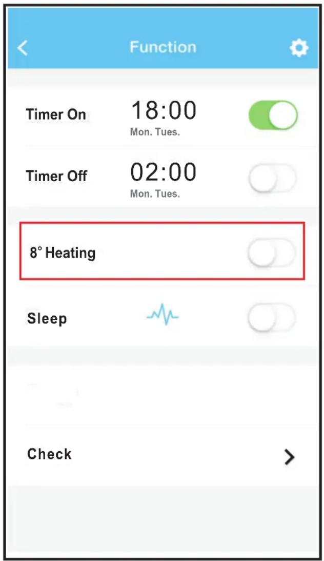 Meireles MAC 12 W - ■ Timer on/ Timer off - 5