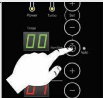 Power Turbo Set Timer Start/Stop Auto