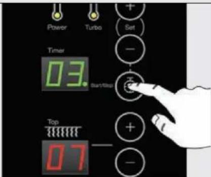 Power Turbo Set Timer 03. Start/stop Top 07 +
