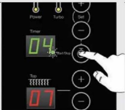 Power Turbo Set Timer 04 Start/Stop Top 07 +