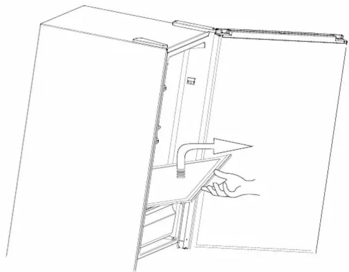 NEVIR NVR-C588603-IFDE - Cleaning the glass shelf - 1