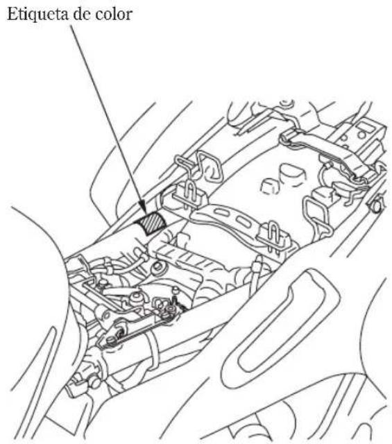 Honda Pan European ST1300 (2005) - ETIQUETA DE COLOR - 1