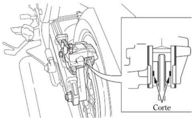 Honda Pan European ST1300 (2005) - Freno trasero - 1