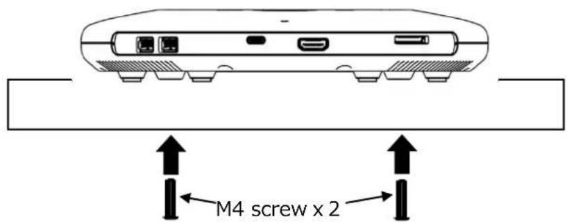 M4 screw x 2