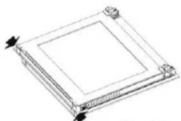 Mx Onda MX-HE2657 - Cleaning the oven door glass - 1