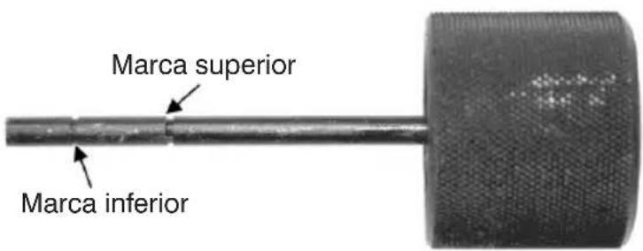 Marca superior Marca inferior