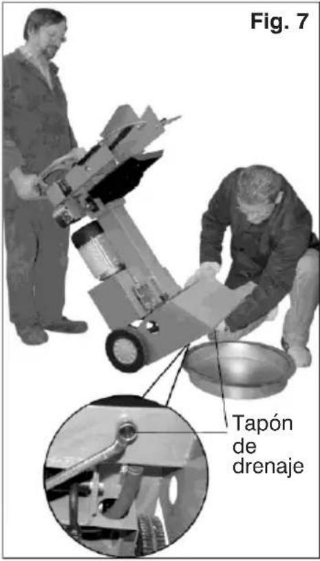 Fig. 7 Tapón de drenaje
