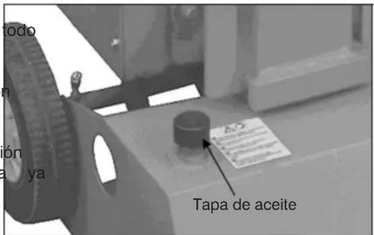 todo n ción a ya Tapa de aceite