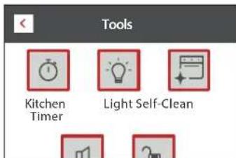 Tools Kitchen Timer Light Self-Clean