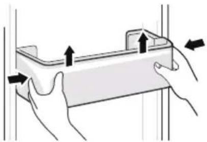 NEVIR NVR-5612DDE - Cleaning of door tray - 1