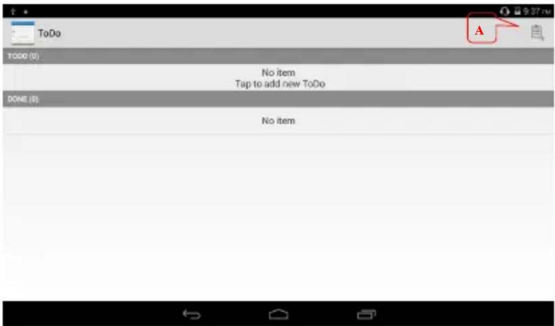 ToDo TODO (0) No item Tap to add new ToDo DONE (0) No item