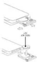 VARTA V-AVD55 - Changing the battery - 1