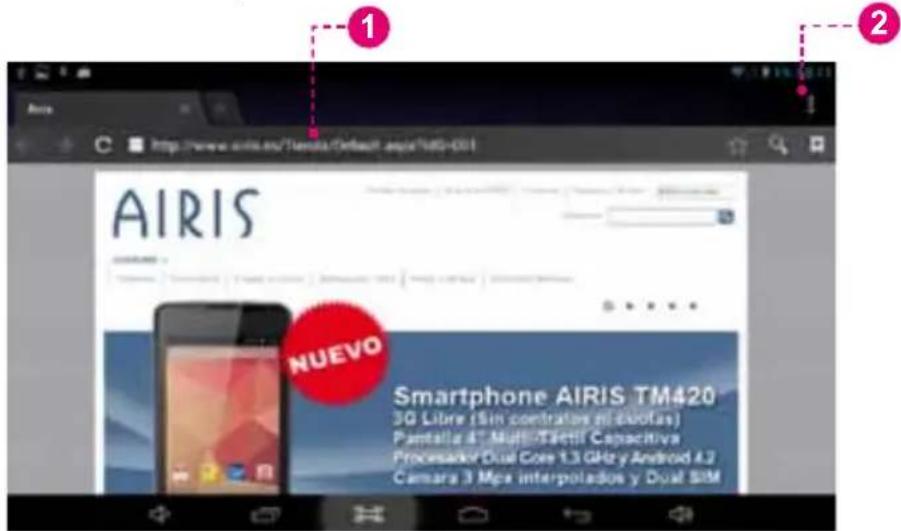 AIRIS NUEVO Smartphone AIRIS TM420 3G Libre (Sin contratos ni eluotas) Pantalla 47 MultiQ3etll Capacitiva Procesaler Dual Core 1.3 GHz y Android 4.3 Camara 3 Mpa interpolados y Dual SIM
