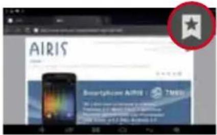 AIRIS PAD TAB7AG - IR A UNA PÁGINA WEB MARCADA COMO FAVORITA - 1
