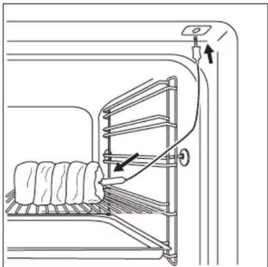 ELECTROLUX EOV5821AAX - Le due temperature da impostare sono: - 2
