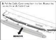 Atdec L-PB - How to remove Cable Covers - 2