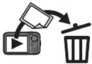 FUJIFILM FinePix JV210 - ■ Borrar imágenes - 1