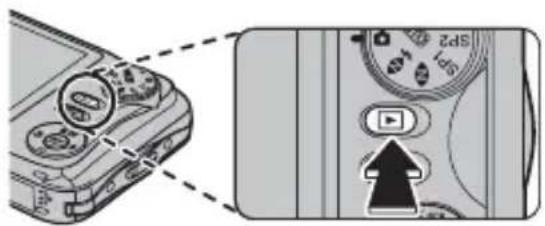 FUJIFILM FinePix JV210 - Pulse el botón ▶. - 1