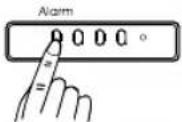 OREGON SCIENTIFIC JM889S - Adjusting the Alarm Time - 3