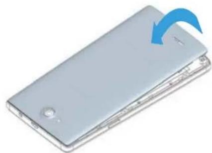 PHILIPS W3500 - Insert SIM card - 1