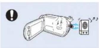 SAMSUNG HMX-H320BN - PRECAUCIÓN - 3