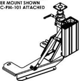 ER MOUNT SHOWN C-PM-101 ATTACHED