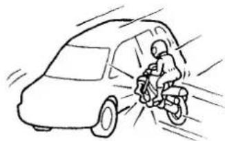 MITSUBISHI Airtrek Turbo (2006) - Os airbags laterais PODEM NÃO INFLAR quando... - 2