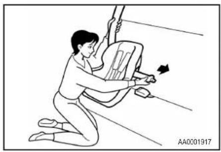 MITSUBISHI Airtrek Turbo (2006) - Para remover - 2