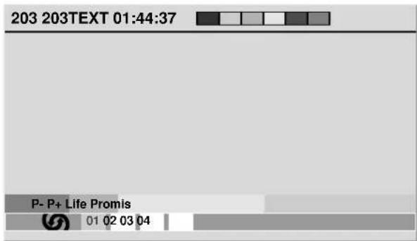 203 203TEXT 01:44:37 P- P+ Life Promis 01 02 03 04